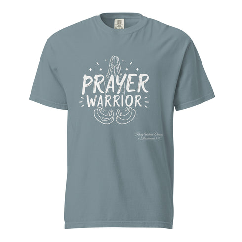 Prayer Warrior Christian Bible Verse T-Shirt